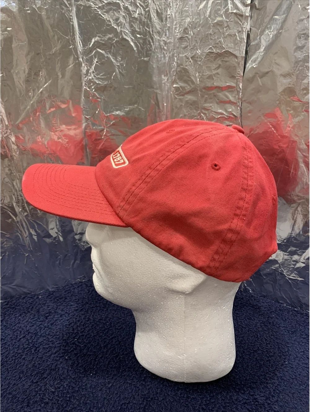Philadelphia Pennsylvania 1787 Constitutional Convention Ratify Red Baseball Cap